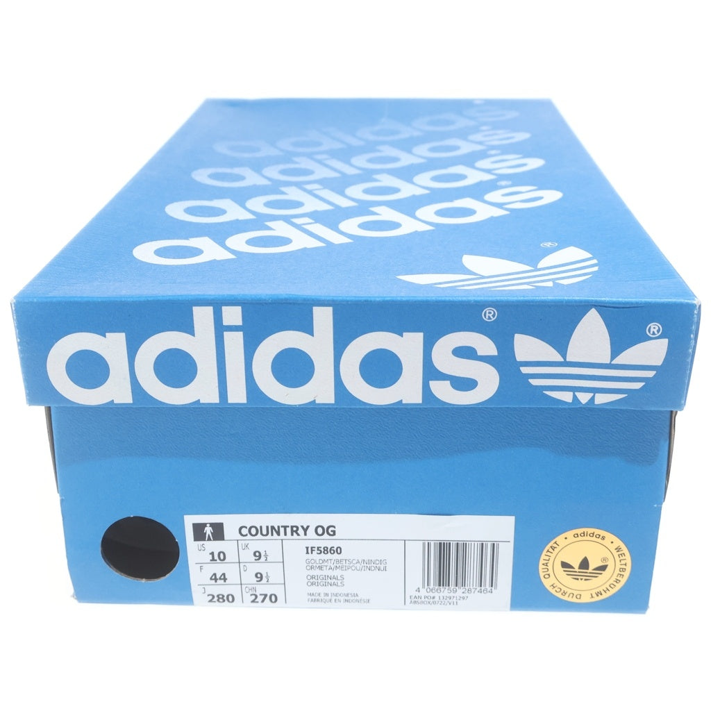 adidas(アディダス) Country OG IF5860 カントリー ローカットスニーカー US10/28.0cm ゴールド/レッド