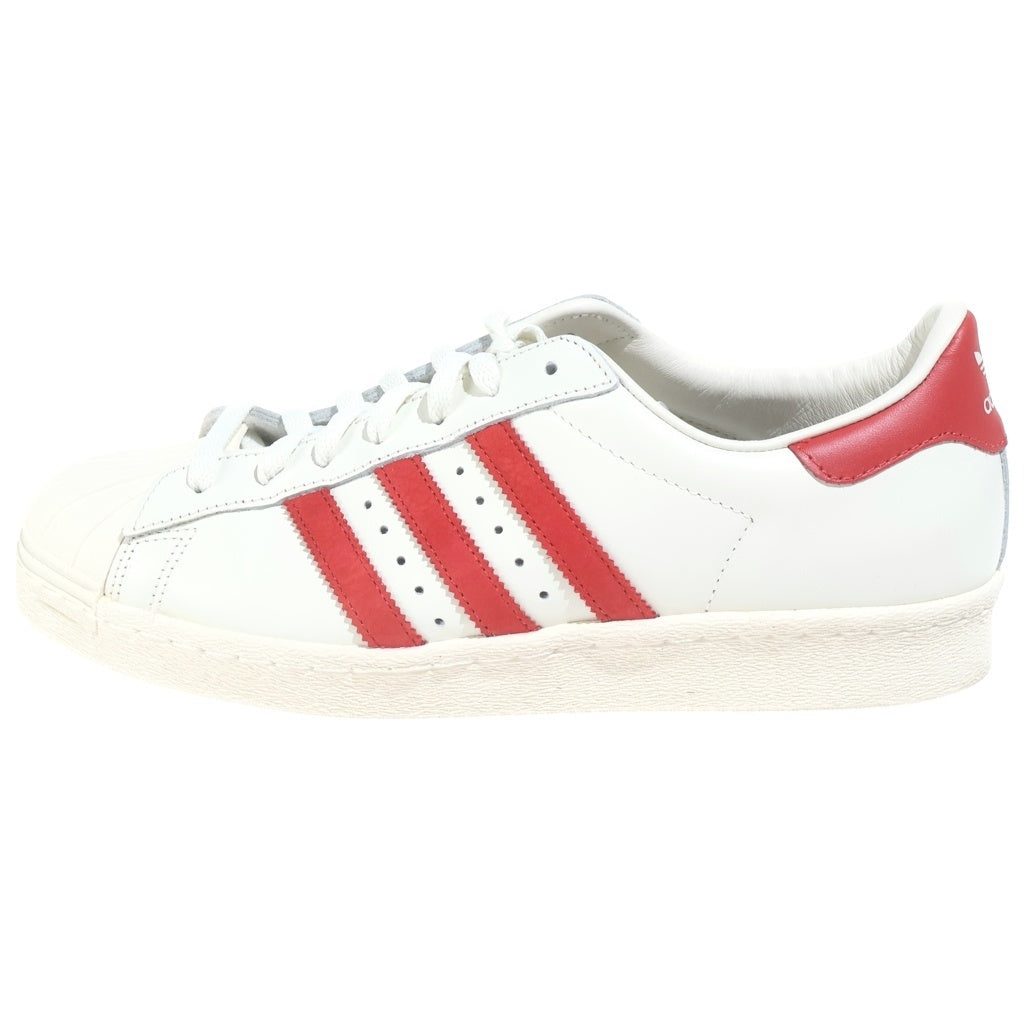 adidas(アディダス) Superstar B35982 スーパースター ローカットスニーカー US10.5/28.5cm ホワイト/レッド
