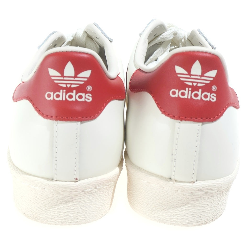 adidas(アディダス) Superstar B35982 スーパースター ローカットスニーカー US10.5/28.5cm ホワイト/レッド