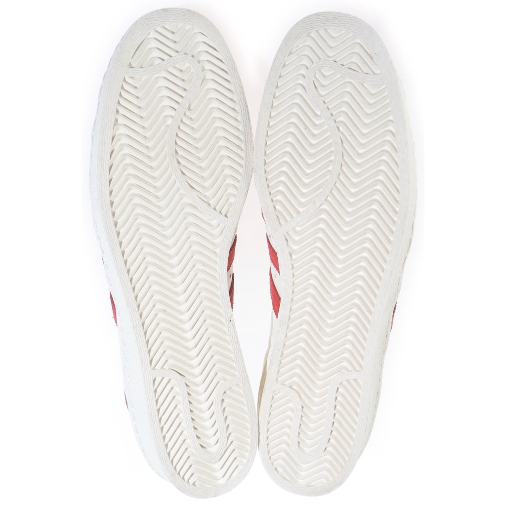 adidas(アディダス) Superstar B35982 スーパースター ローカットスニーカー US10.5/28.5cm ホワイト/レッド