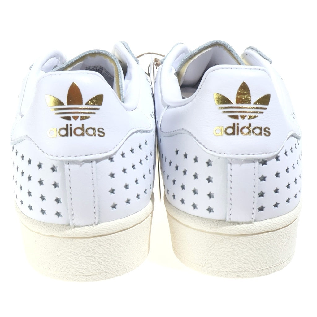 adidas(アディダス) ×atmos Superstar FZ6538 アトモス スーパースター ローカットスニーカー US10/28.0cm ホワイト
