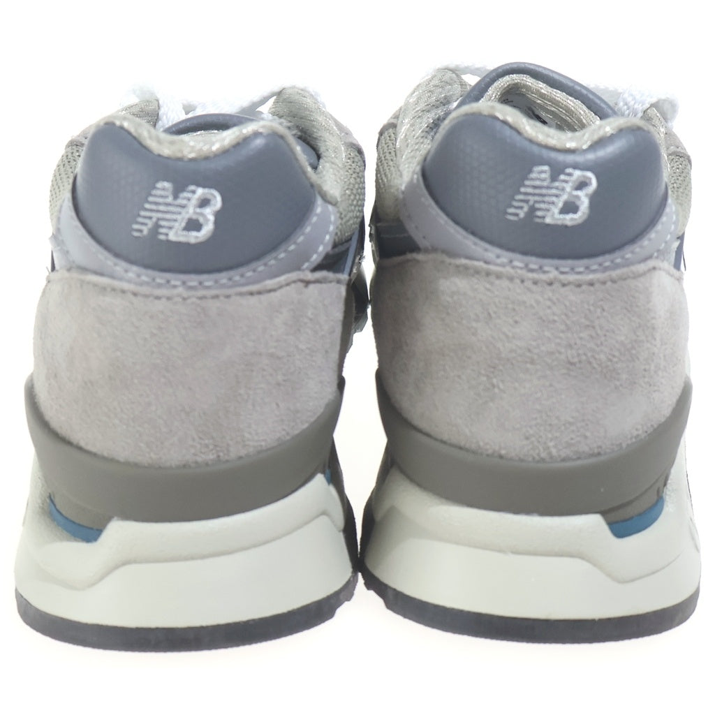 New Balance(ニューバランス) U998GR MADE IN USA ローカットスニーカーシューズ グレー US8/26.0cm