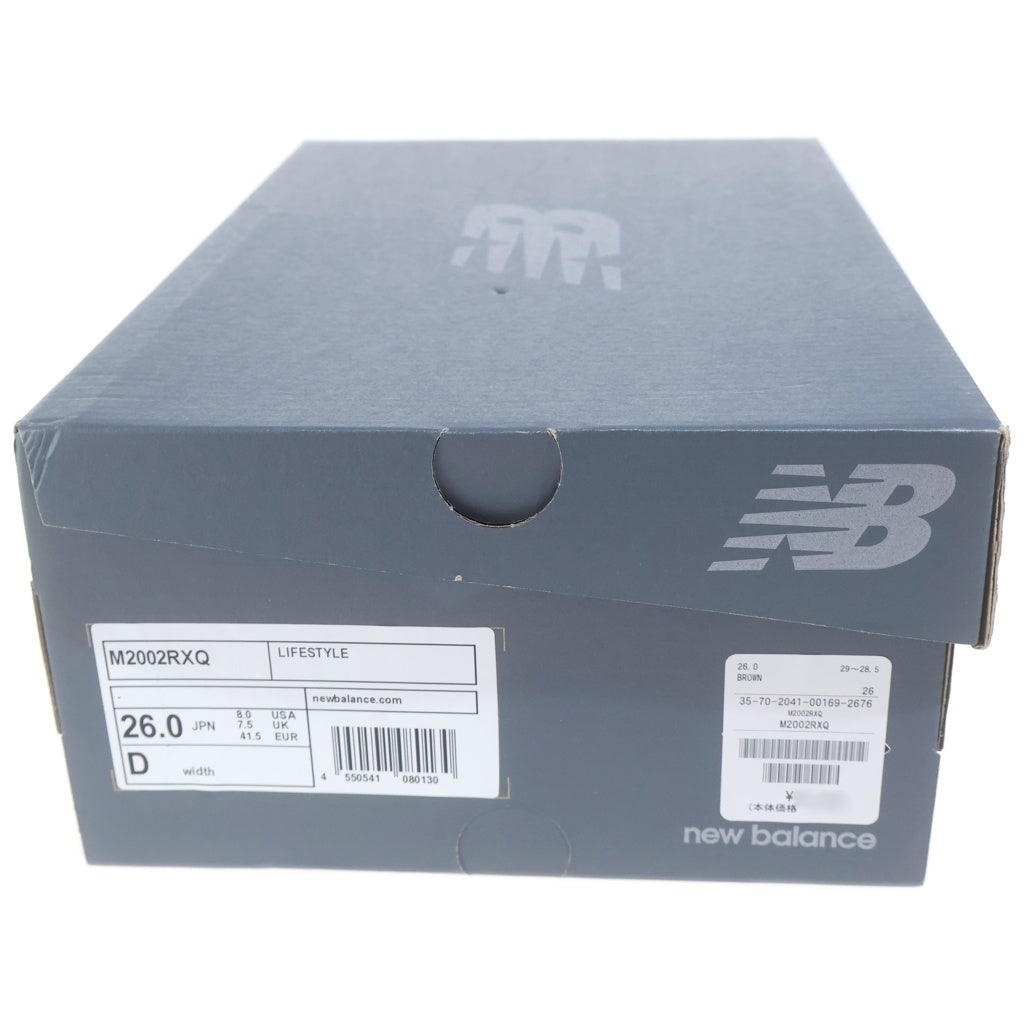 New Balance(ニューバランス) M2002RXQ GORE-TEX ゴアテックス ローカットスニーカー ブラウン US8/26.0cm