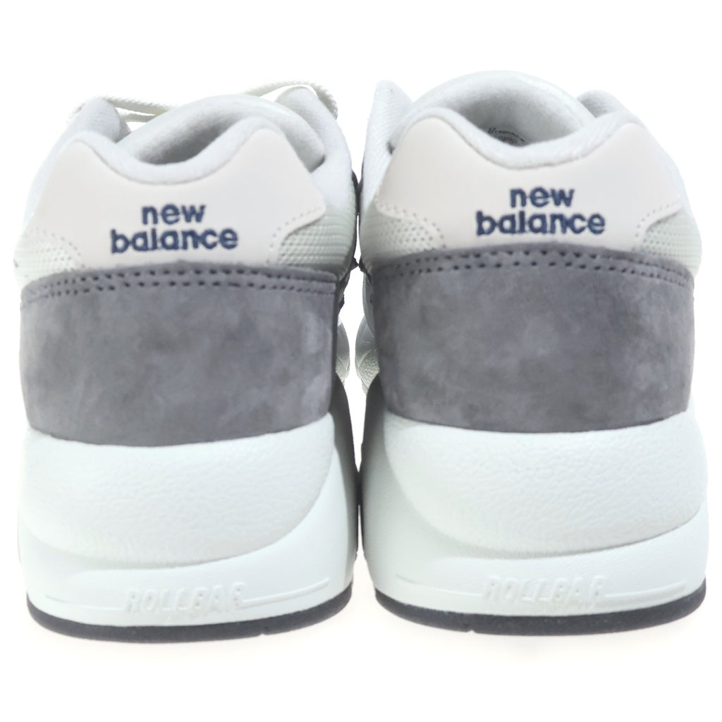 New Balance(ニューバランス) 580 MT580-RCB スウェード素材 ローカットスニーカー グレー US8/26.0cm