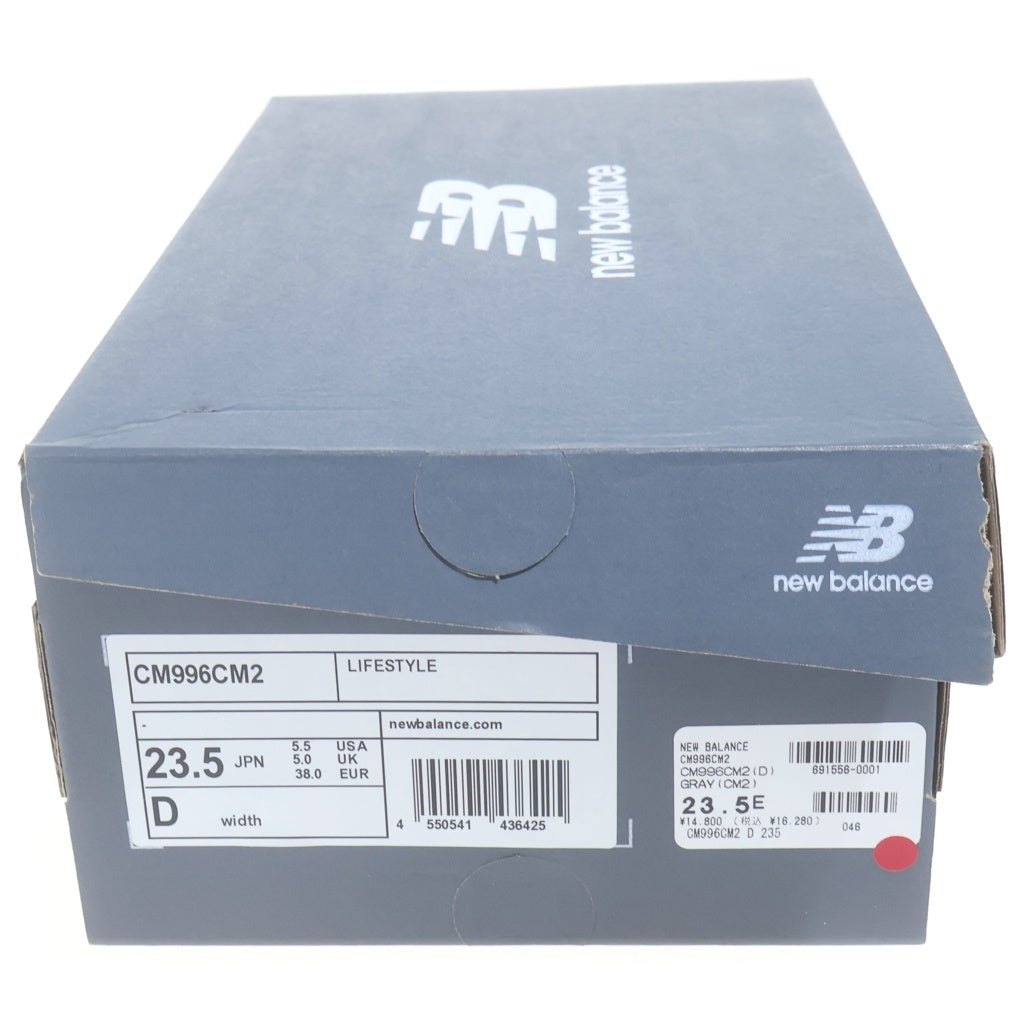 New Balance(ニューバランス) スタンダード ローカットスニーカー グレー US5.5/23.5cm CM996CM2