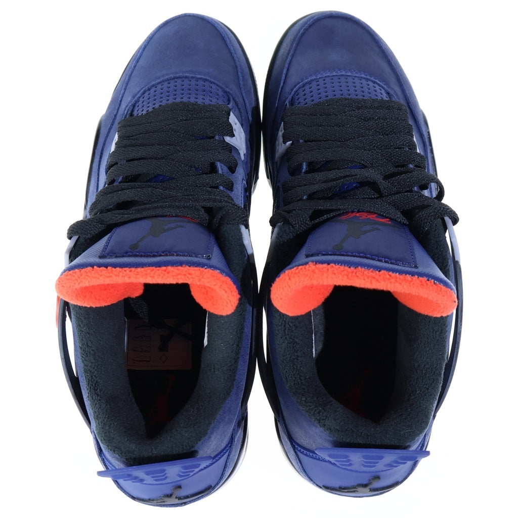 NIKE(ナイキ) AIR JORDAN 4 RETRO WNTR CQ9597-401 エアジョーダン4 ウィンター ハイカットスニーカー US10.5/28.5cm ネイビー