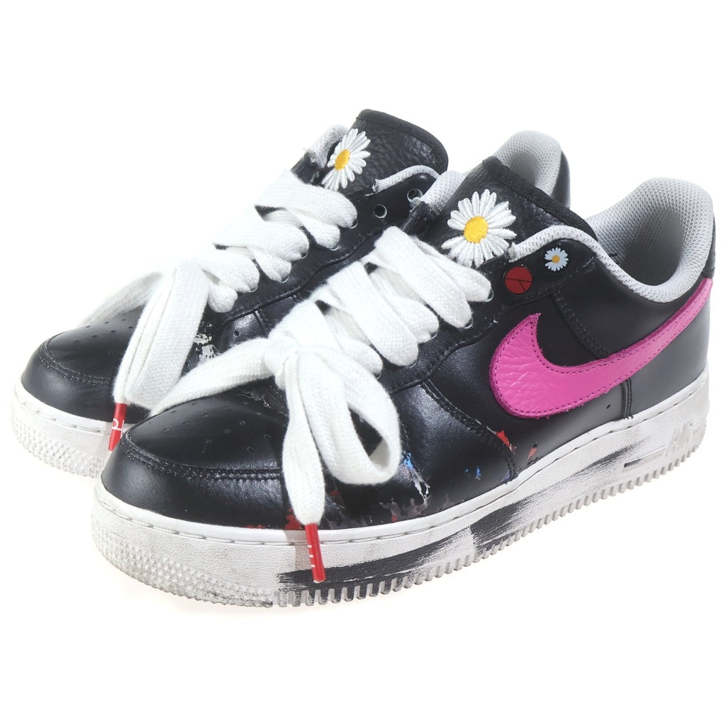 NIKE(ナイキ) ×PEACEMINUSONE AIR FORCE 1 LOW 07 PARA-NOISE 3.0 AQ3692-004 ピースマイナスワン エアフォース1 ローカットスニーカー US9/27.0cm ブラック