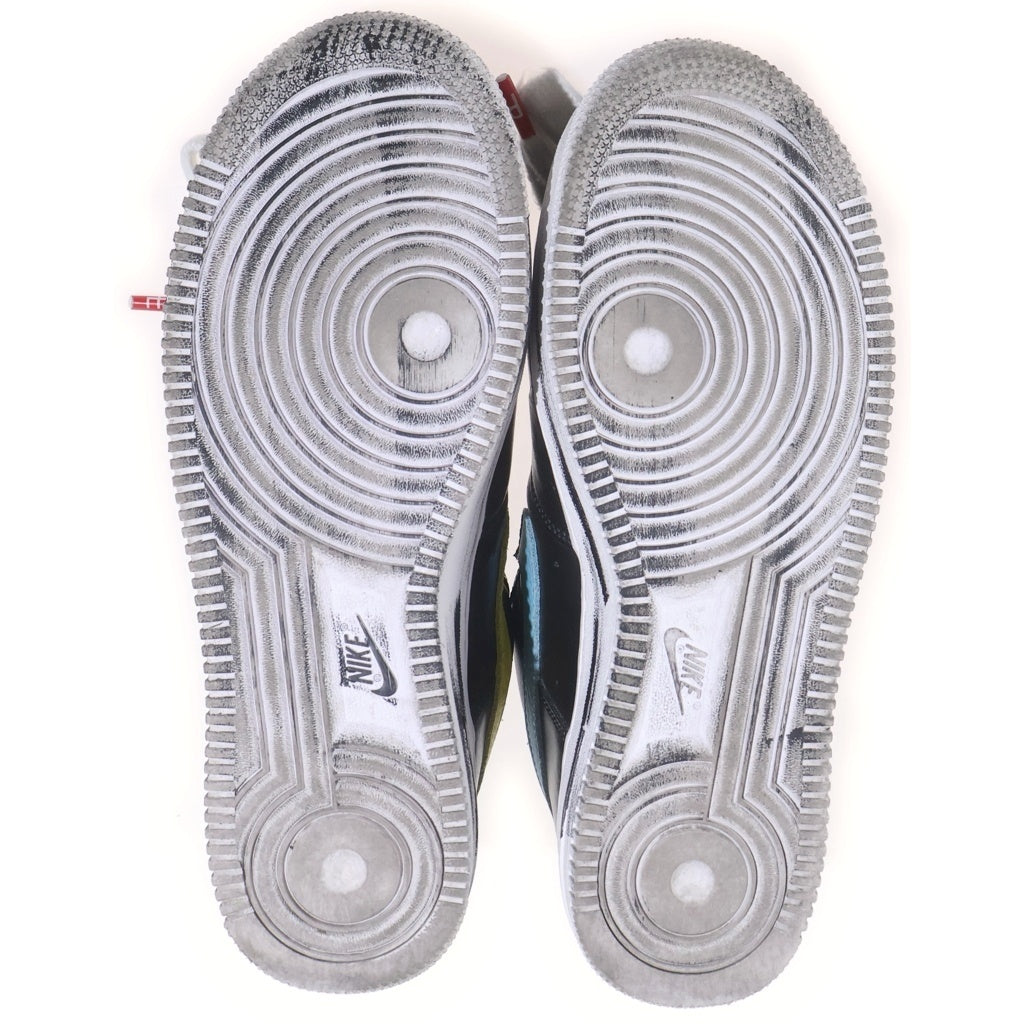 NIKE(ナイキ) ×PEACEMINUSONE AIR FORCE 1 LOW 07 PARA-NOISE 3.0 AQ3692-004 ピースマイナスワン エアフォース1 ローカットスニーカー US9/27.0cm ブラック
