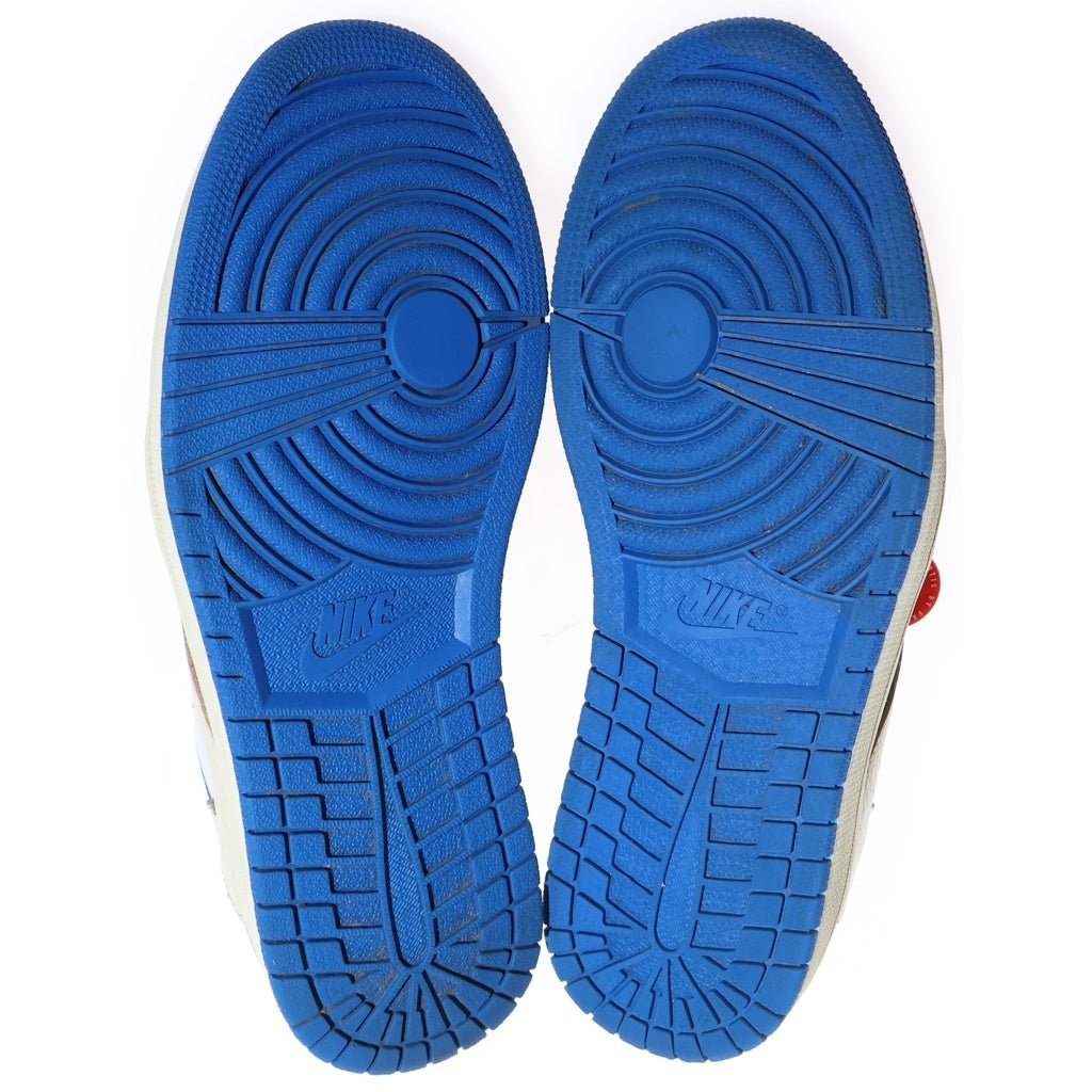 NIKE(ナイキ) ×TRAVIS SCOTT FRAGMENT DESIGN AIR JORDAN 1 LOW OG SP DM7866-140 エアジョーダン1 ローカットスニーカー US10.5/28.5cm セイル/ブルー