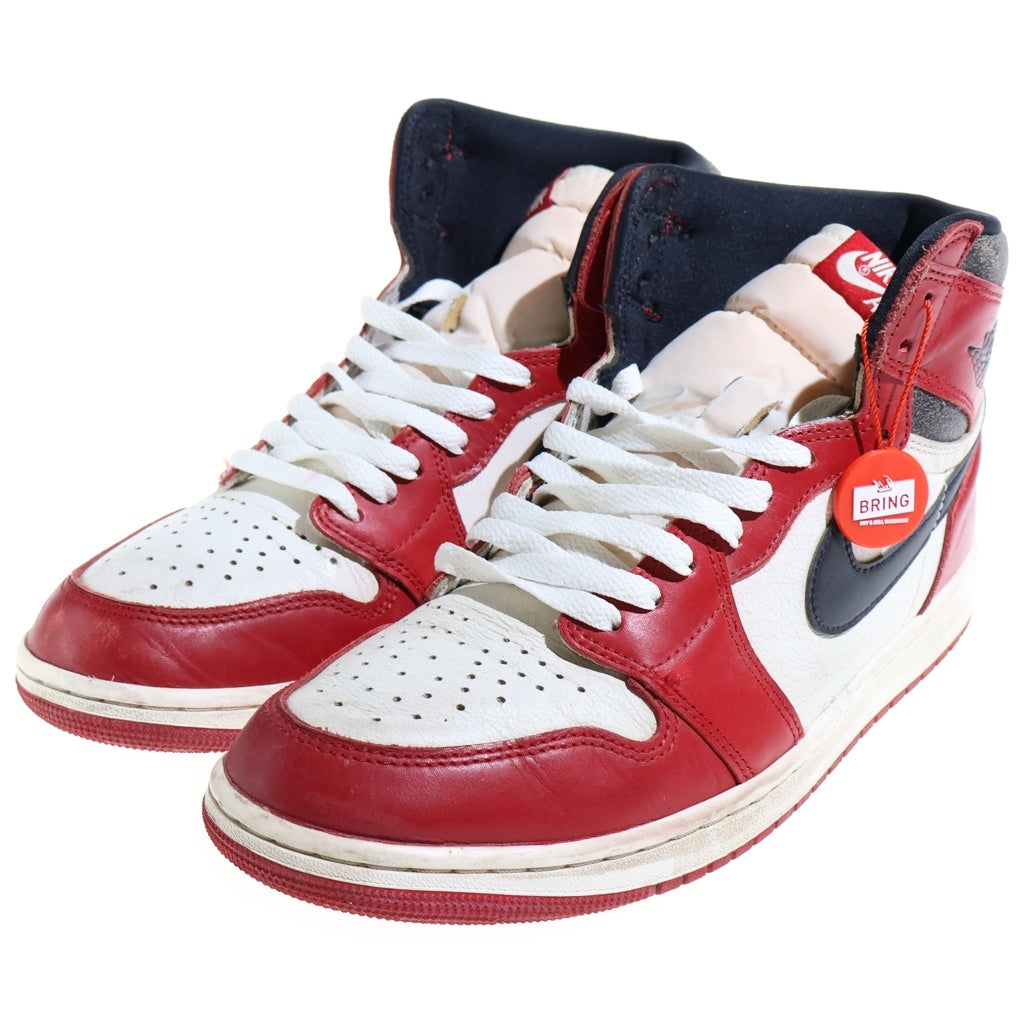 NIKE(ナイキ) AIR JORDAN 1 LOST & FOUND CHICAGO DZ5485-612 エアジョーダン1 ロストアンドファウンド シカゴ ハイカットスニーカー US11/29.0cm ホワイト/レッド/ブラック
