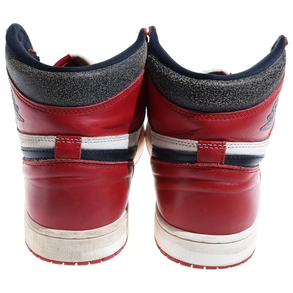 NIKE(ナイキ) AIR JORDAN 1 LOST & FOUND CHICAGO DZ5485-612 エアジョーダン1 ロストアンドファウンド シカゴ ハイカットスニーカー US11/29.0cm ホワイト/レッド/ブラック