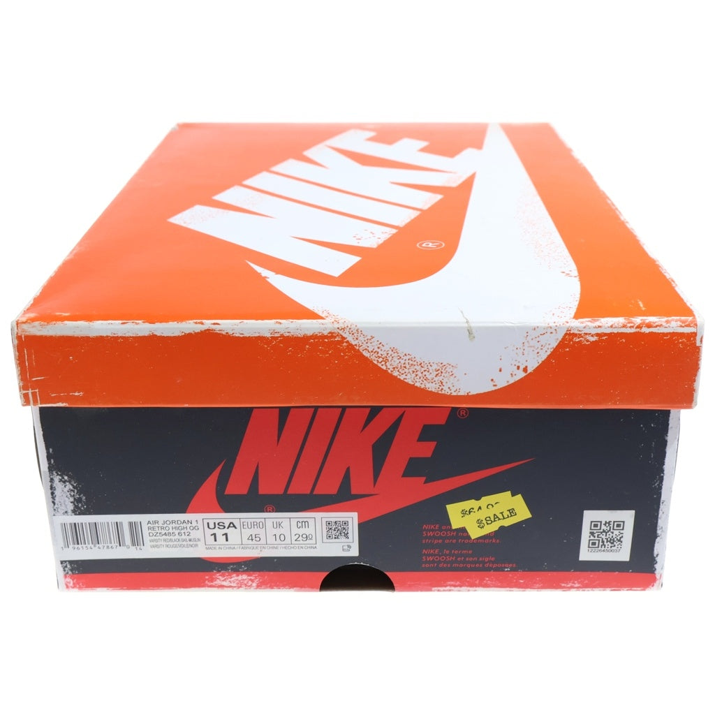 NIKE(ナイキ) AIR JORDAN 1 LOST & FOUND CHICAGO DZ5485-612 エアジョーダン1 ロストアンドファウンド シカゴ ハイカットスニーカー US11/29.0cm ホワイト/レッド/ブラック
