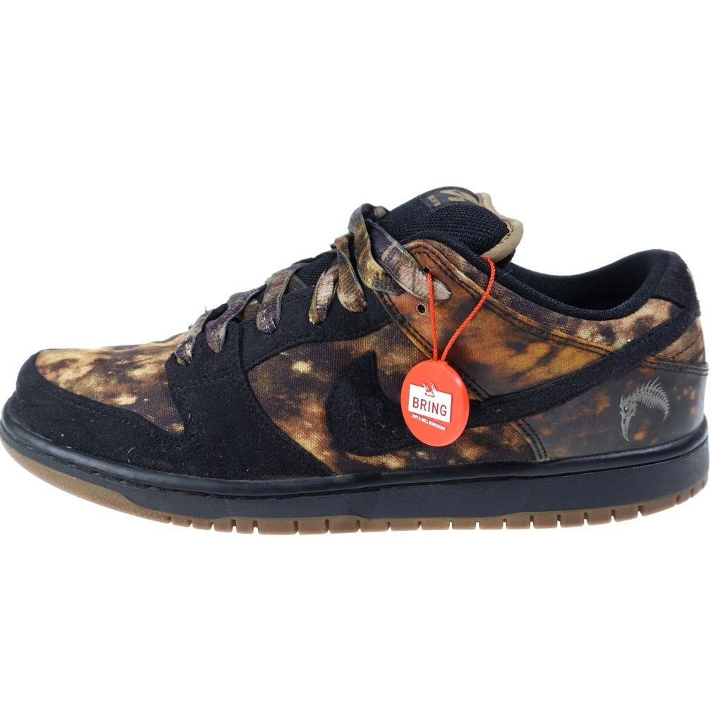 NIKE SB(ナイキエスビー) 【観賞用2012年製】DUNK LOW PUSHEAD II 536356-002 ダンク パスヘッド ローカットスニーカー US9.5/27.5cm ブラック