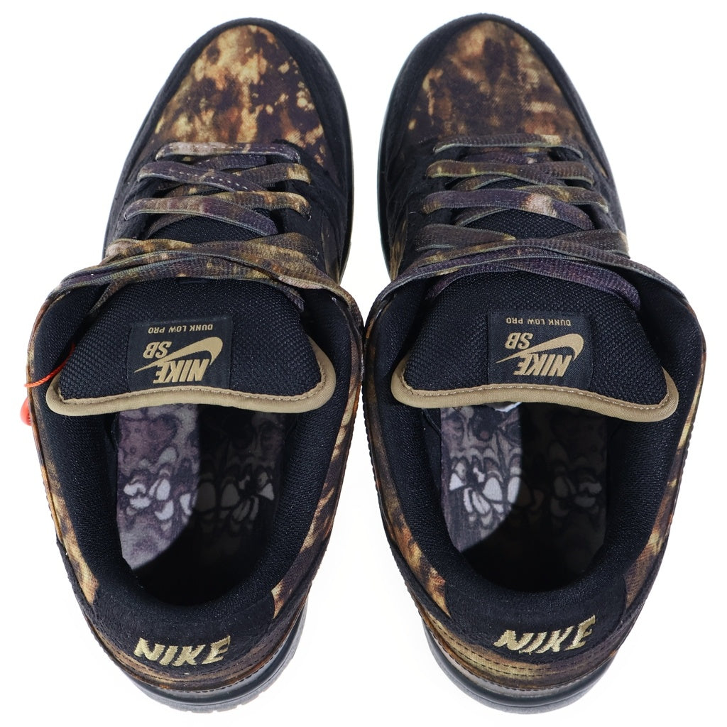 NIKE SB(ナイキエスビー) 【観賞用2012年製】DUNK LOW PUSHEAD II 536356-002 ダンク パスヘッド ローカットスニーカー US9.5/27.5cm ブラック