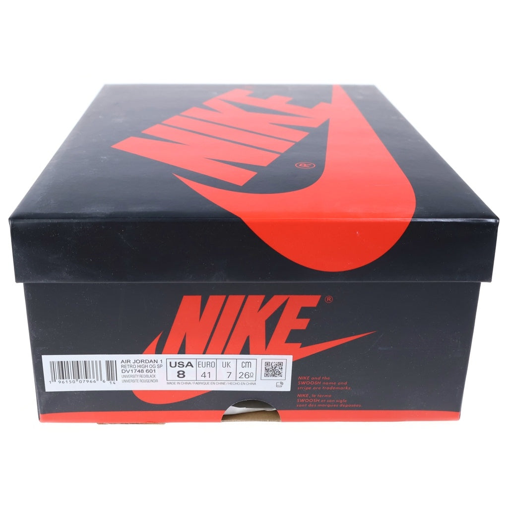 NIKE(ナイキ) AIR JORDAN 1 RETRO HIGH OG NEXT CHAPTER DV1748-601 エアジョーダン レトロ ネクストチャプター ハイカットスニーカー US8/26.0cm レッド