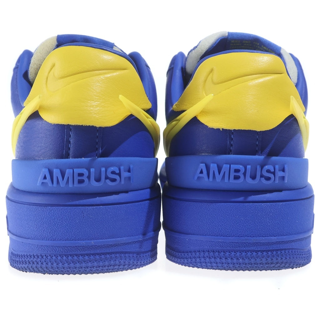 NIKE(ナイキ) ×AMBUSH AIR FORCE 1 LOW SP GAME ROYAL AND VIVID SULFUR DV3464-400 アンブッシュ エアフォース1 ローカットスニーカー US8/26.0cm ブルー