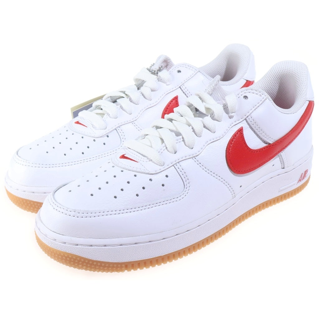 NIKE(ナイキ) AIR FORCE 1 LOW COLOR OF THE MONTH DJ3911-102 エアフォース1 カラーオブザマンス ローカットスニーカー US8/26.0cm ホワイト/レッド