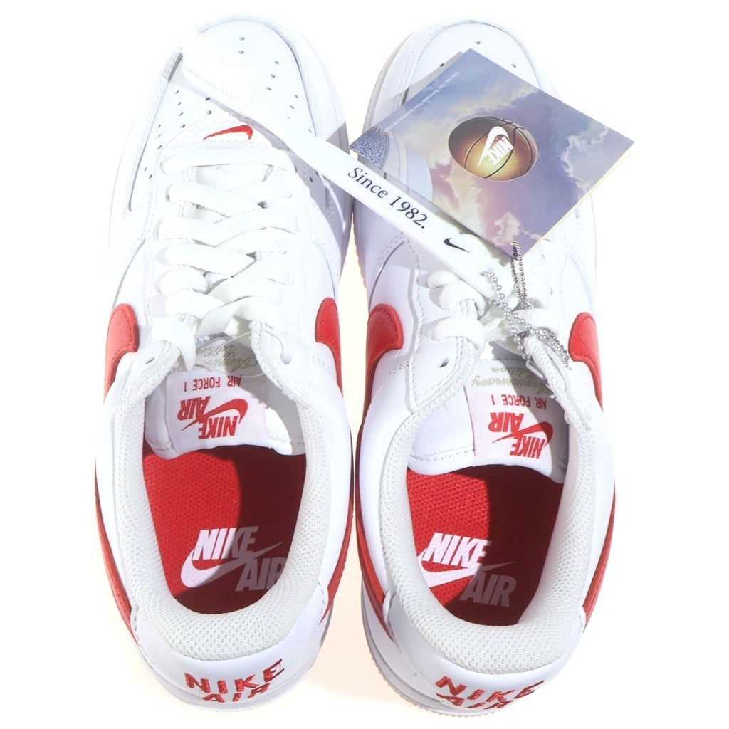 NIKE(ナイキ) AIR FORCE 1 LOW COLOR OF THE MONTH DJ3911-102 エアフォース1 カラーオブザマンス ローカットスニーカー US8/26.0cm ホワイト/レッド