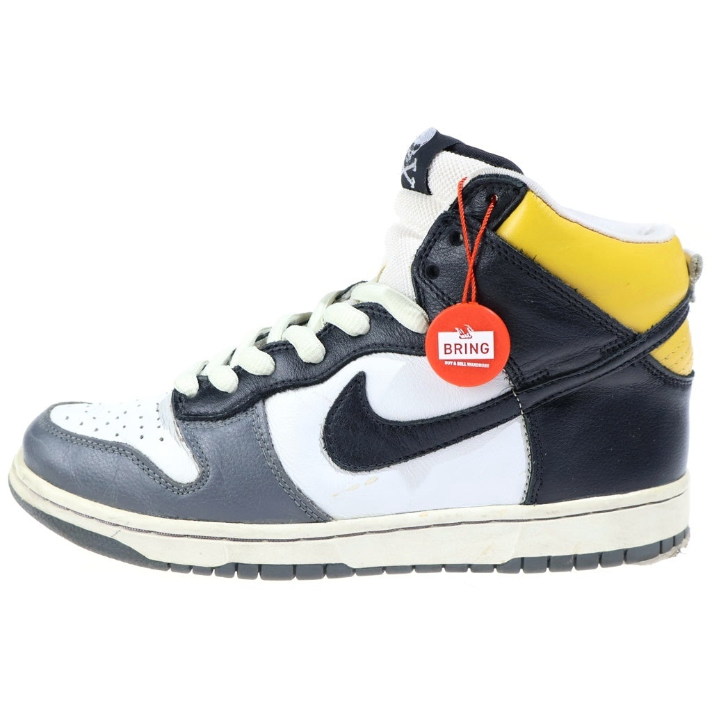 NIKE SB(ナイキエスビー) 【観賞用2004年製】DUNK HIGH DANIEL SHIMIZU ダンク ダニエルシミズ ハイカットスニーカー US9/27.0cm ホワイト/ブラック 305050-101