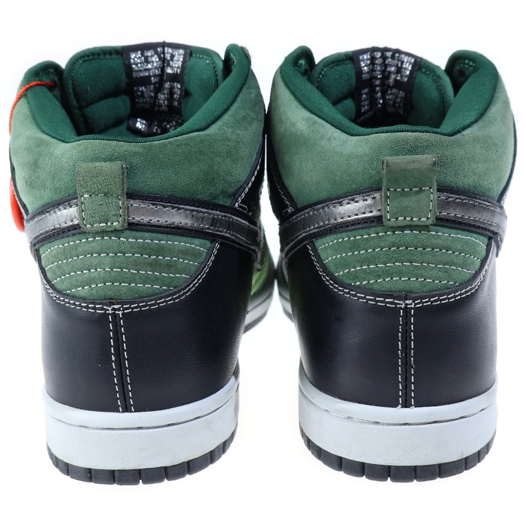 NIKE SB(ナイキエスビー) 【観賞用2007年製】DUNK HIGH PRO BRUT ダンク プロ ブリュット ハイカットスニーカー US8.5/26.5cm グリーン/ブラック 305050-304
