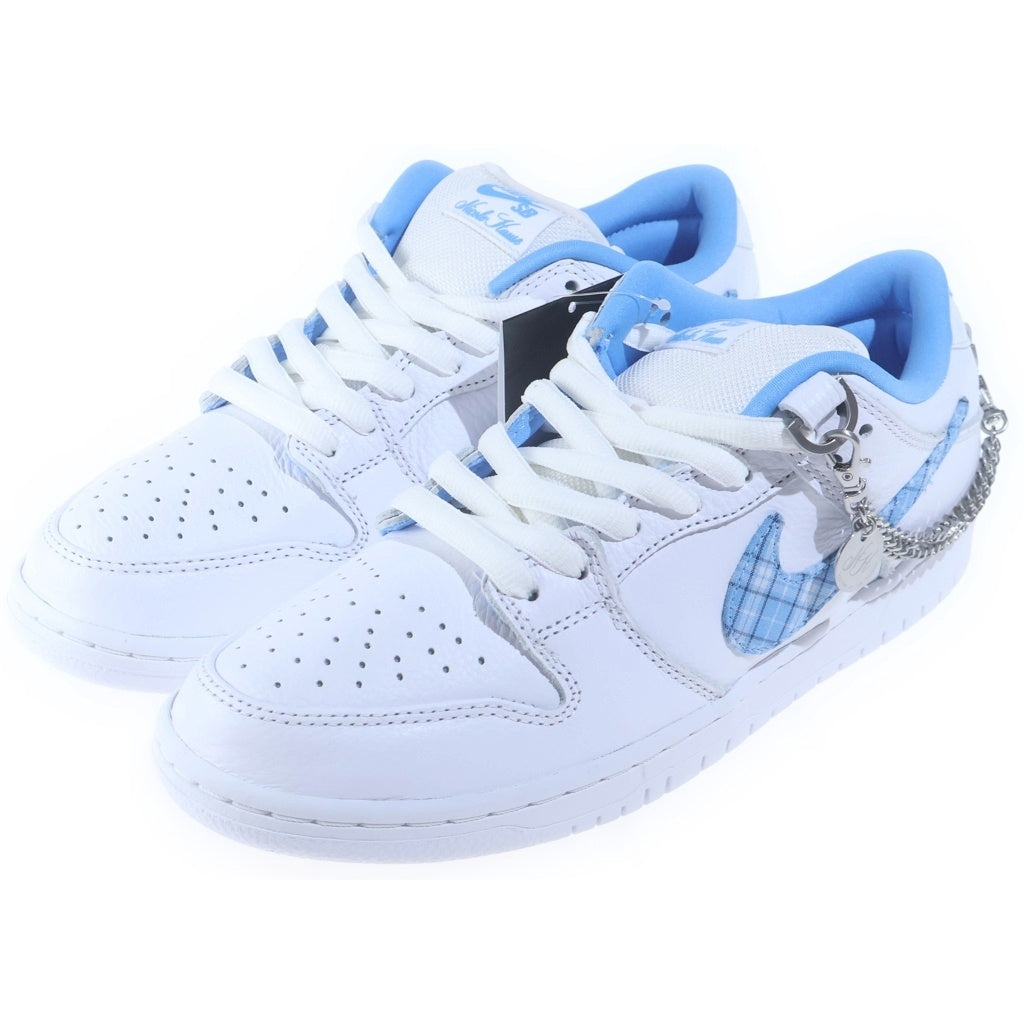NIKE SB(ナイキエスビー) ×NICOLE HAUSE DUNK LOW FZ8802-100 ニコールハウゼ ダンク ローカットスニーカー US9.5/27.5cm ブルー/ホワイト
