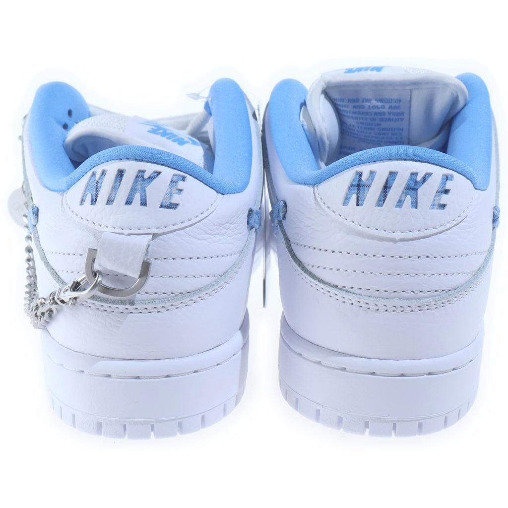 NIKE SB(ナイキエスビー) ×NICOLE HAUSE DUNK LOW FZ8802-100 ニコールハウゼ ダンク ローカットスニーカー US9.5/27.5cm ブルー/ホワイト