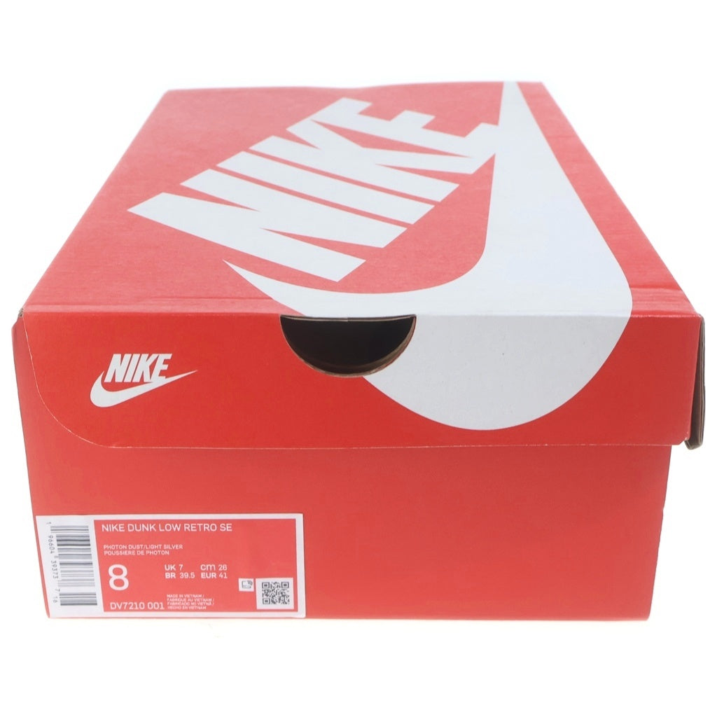 NIKE(ナイキ) DUNK LOW TROUT PHONTON DUST DV7210-001 ダンク レインボー トラウト ローカットスニーカー US8/26.0cm グレー