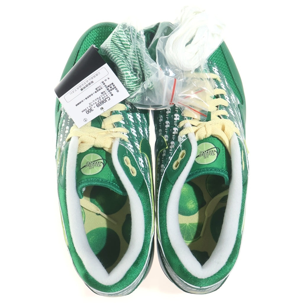 NIKE(ナイキ) AIR MAX PREMIUM CJ0609-300 エアマックス 1 プレミアム ライムグリーン ローカットスニーカーUS9/27.0cm グリーン
