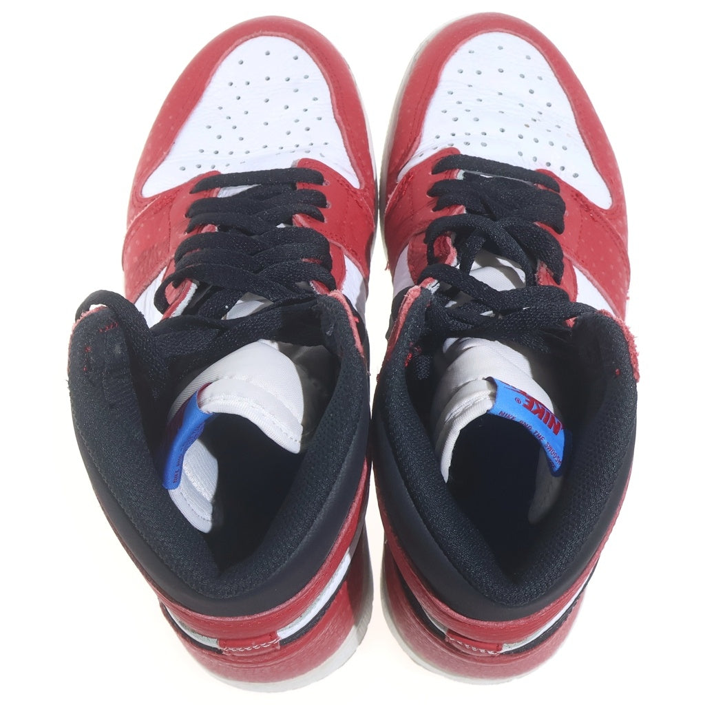 NIKE(ナイキ) AIR JORDAN1 ORIGIN STORY 555088-602 エアジョーダン1 オリジンストーリー ハイカットスニーカー US8.5/26.5cm レッド/ホワイト