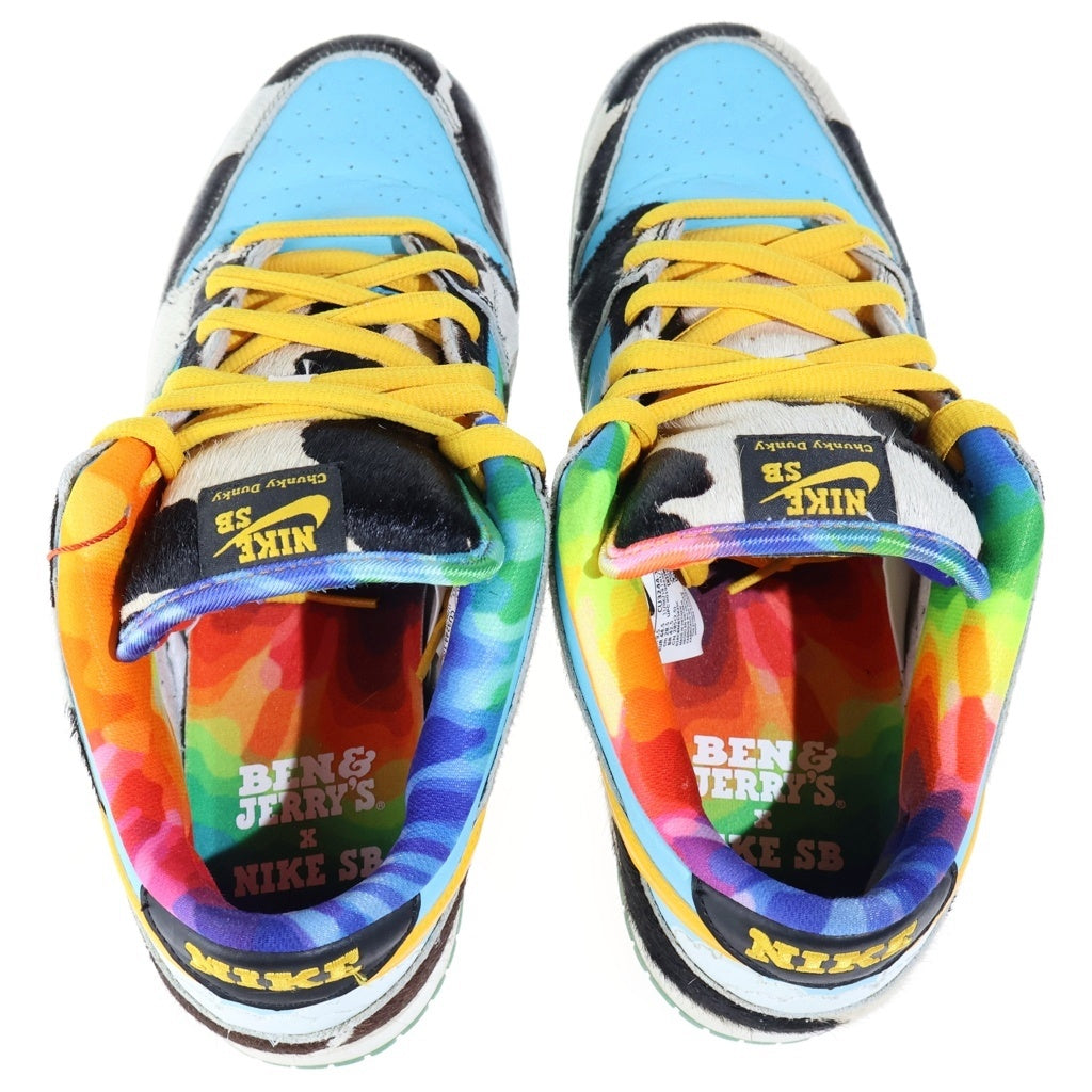 NIKE(ナイキ) ×BEN & JERRY'S DUNK LOW CHUNKY DUNKY CU3244-100 ベン&ジェリーズ ダンク チャンキーダンキー ローカットスニーカー マルチカラー US10.5/28.5cm