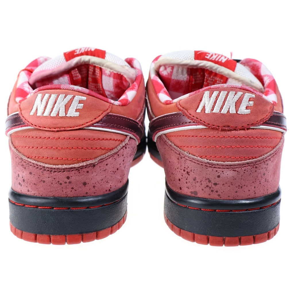 NIKE(ナイキ) 【観賞用 2008年製】×CONCEPTS DUNK LOW RED LOBSTER 313170-661 コンセプツ ダンク レッドロブスター ローカットスニーカー US10/27cm