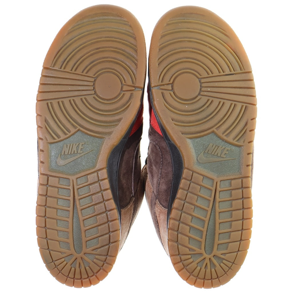 NIKE(ナイキ) 【観賞用 2003年製】DUNK LOW PRO BISON ダンク バイソン つま赤 ローカットスニーカー US10/28cm レッド/ブラウン 304292-226
