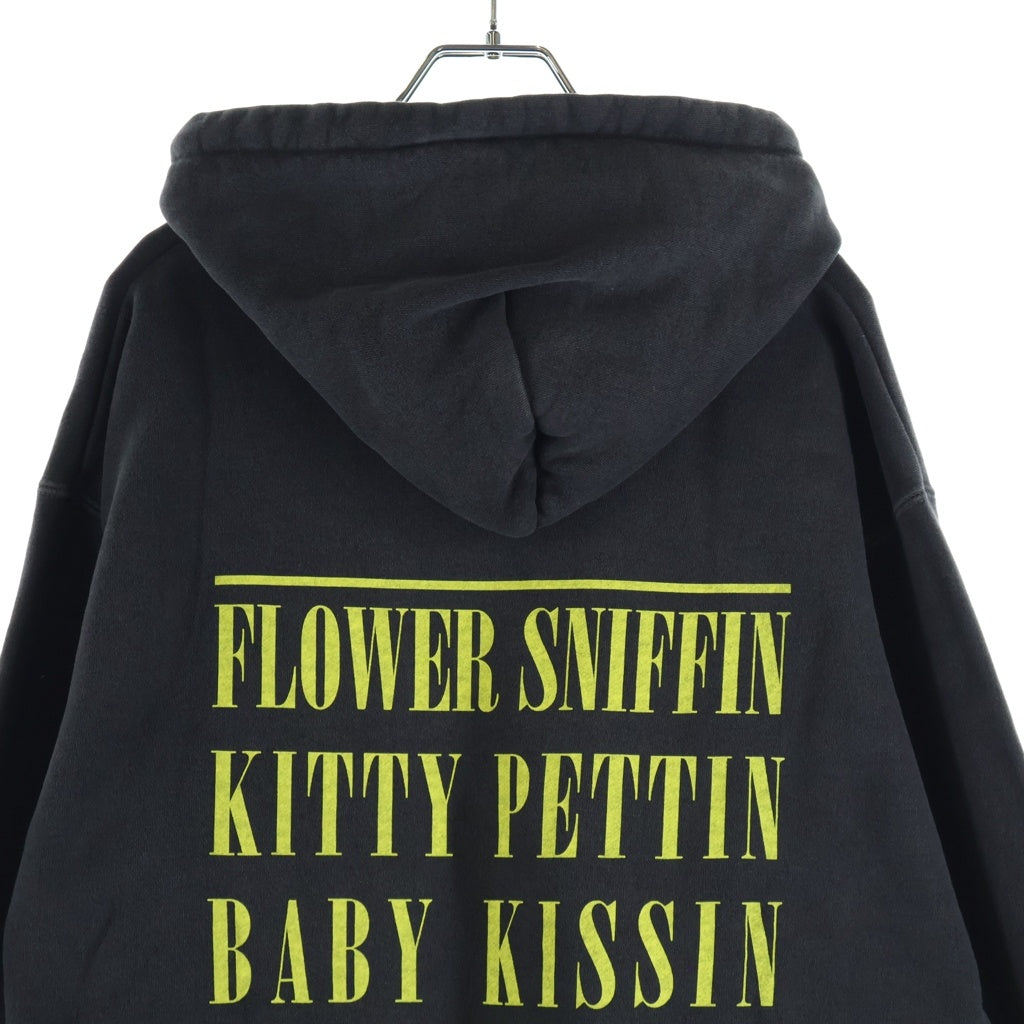 WIND AND SEA(ウィンダンシー) Nirvana Smiley Hooded Sweatshirt ニルヴァーナスマイリー プルオーバーパーカー グレー WDS-O-NVN-26-Q1-CS-01