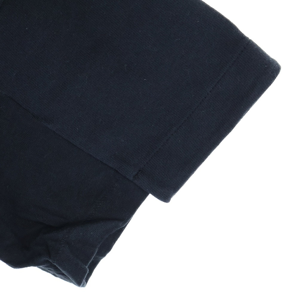 NIKE(ナイキ) ×sacai 再構築ロゴプリント クルーネック半袖Tシャツカットソー ブラック CD6310-010