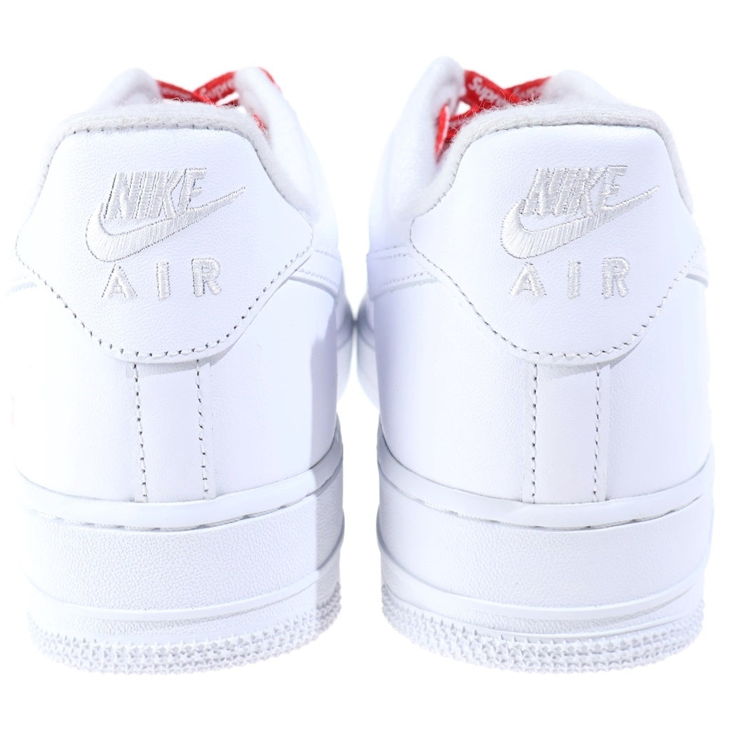 NIKE(ナイキ) ×SUPREME AIR FORCE LOW シュプリーム エア フォース 1 ローカットスニーカー ホワイト US9.5/27.5cm CU9225-100
