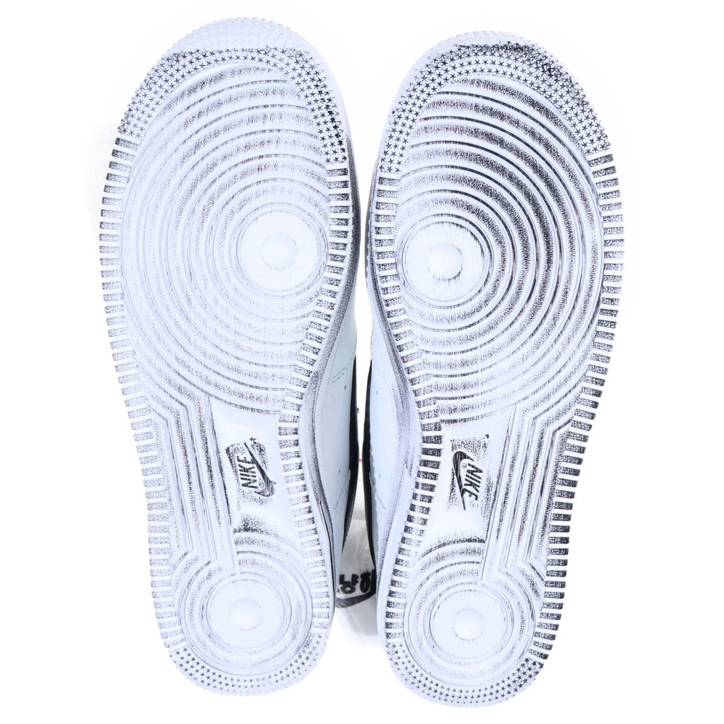 NIKE(ナイキ) ×PEACEMINUSONE AIR FORCE1 '07 PARANOISE ピースマイナスワン パラノイズ エアフォース1 ローカットスニーカー ホワイト US8.5/26.5cm DD3223-100