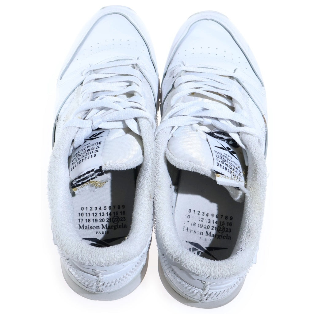 Reebok(リーボック) ×Maison Margiela 再構築デザイン ローカットスニーカー ホワイト US10/28.0cm GW4993