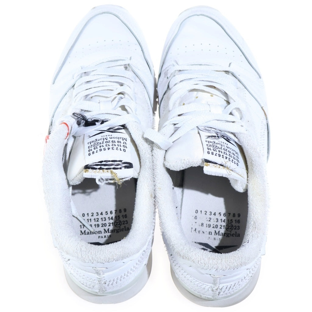 Reebok(リーボック) ×Maison Margiela 再構築デザイン ローカットスニーカー ホワイト US10/28.0cm GW4993