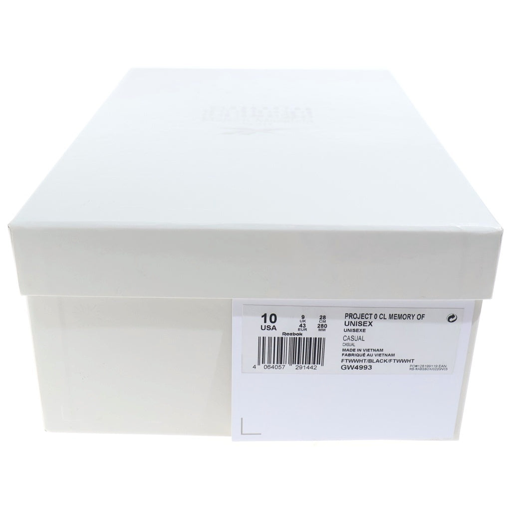Reebok(リーボック) ×Maison Margiela 再構築デザイン ローカットスニーカー ホワイト US10/28.0cm GW4993