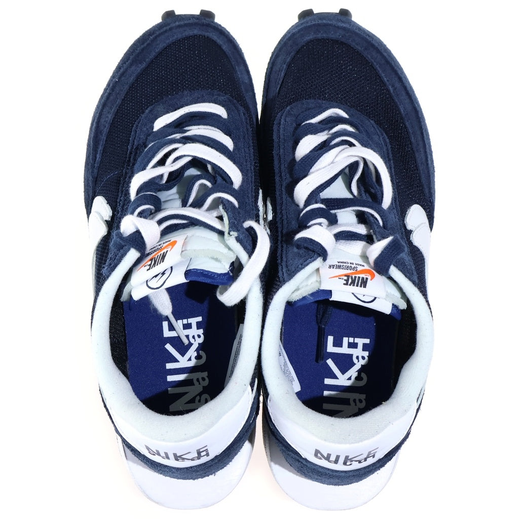 NIKE(ナイキ) ×SACAI ×FRAGMENTS LD WAFFLE DH2684-400 エルディーワッフル ローカットスニーカー US8.5/26.5cm ネイビー