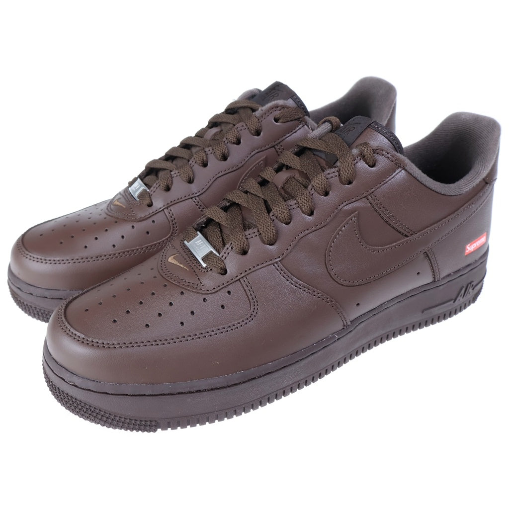 NIKE(ナイキ) ×SUPREME AIR FORCE 1 LOW SP CU9225-200 シュプリーム エアフォース1 ローカットスニーカー US11/29.0cm ブラウン