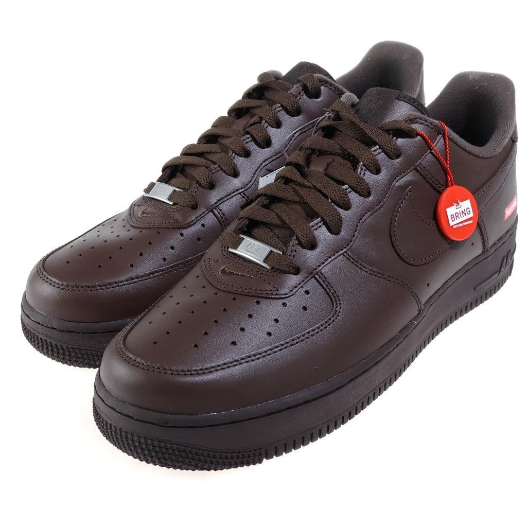 NIKE(ナイキ) ×SUPREME AIR FORCE 1 LOW SP CU9225-200 シュプリーム エアフォース1 ローカットスニーカー US11/29.0cm ブラウン