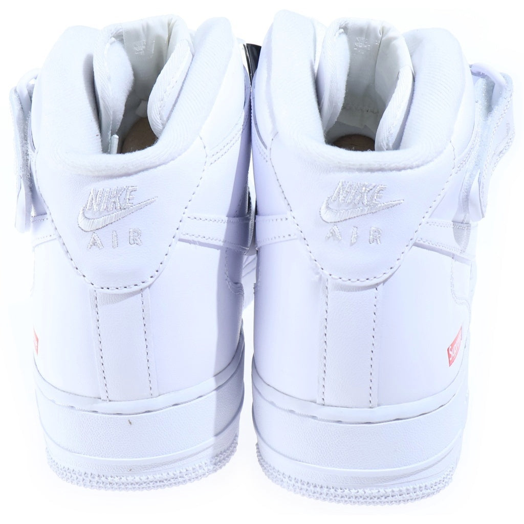 NIKE(ナイキ) ×SUPREME AIR FORCE 1 MID SP FZ8784-100 シュプリーム エアフォース1 ミッドカットスニーカー US11/29.0cm ホワイト
