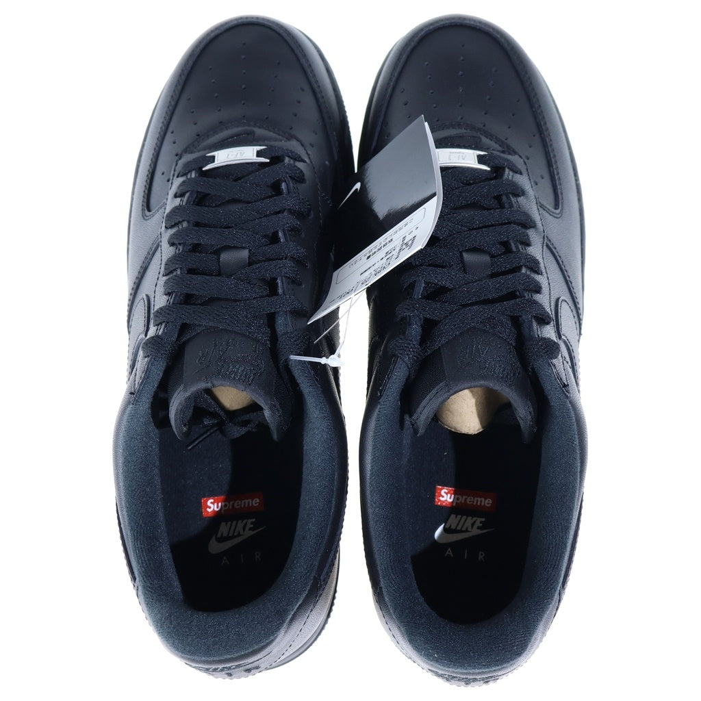 NIKE(ナイキ) ×SUPREME AIR FORCE LOW CU9225-001 シュプリーム エアフォース 1 ローカットスニーカー US11/29.0cm ブラック