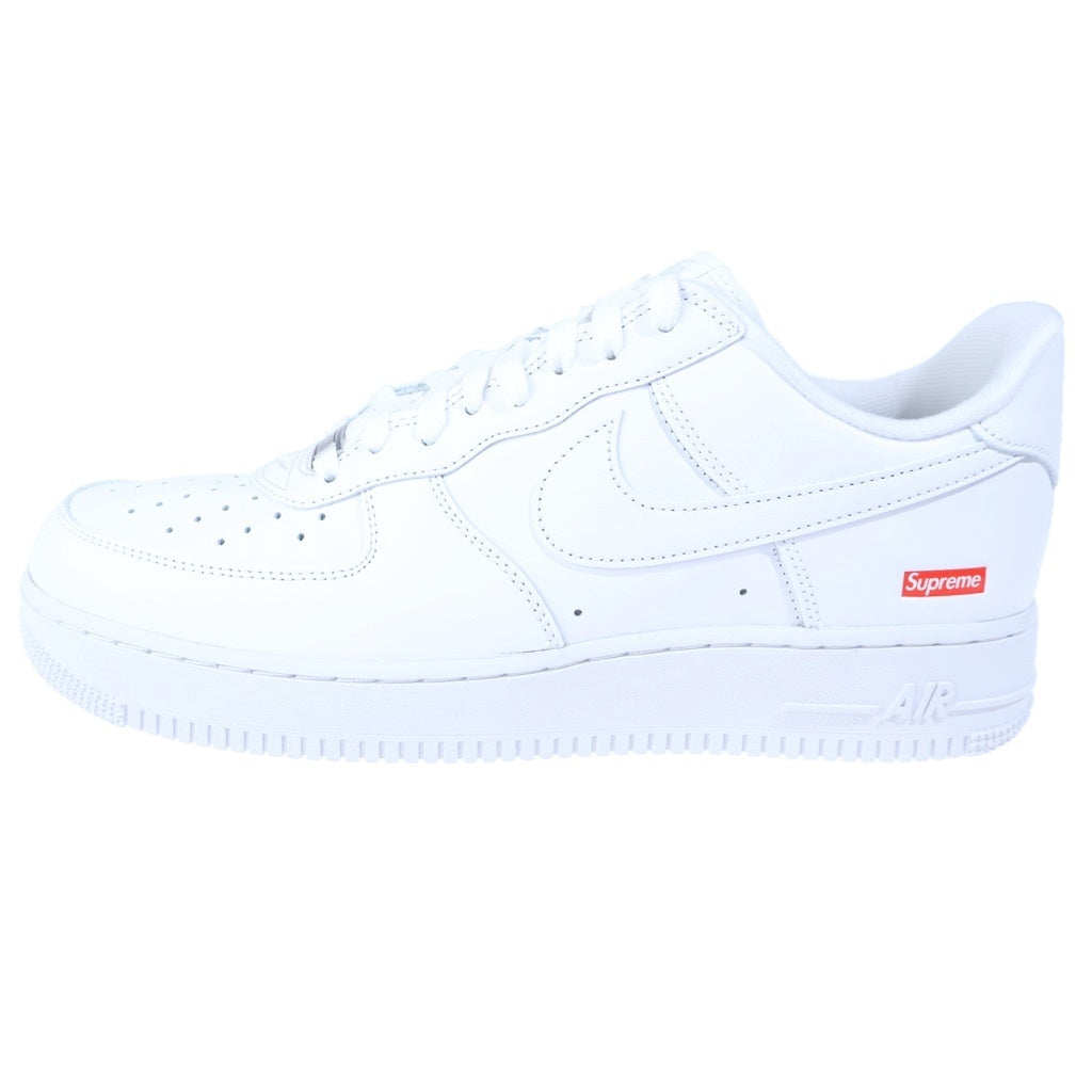 NIKE(ナイキ) ×SUPREME AIR FORCE LOW CU9225-100 シュプリーム エア フォース 1 ローカットスニーカー US11.5/29.5cm ホワイト