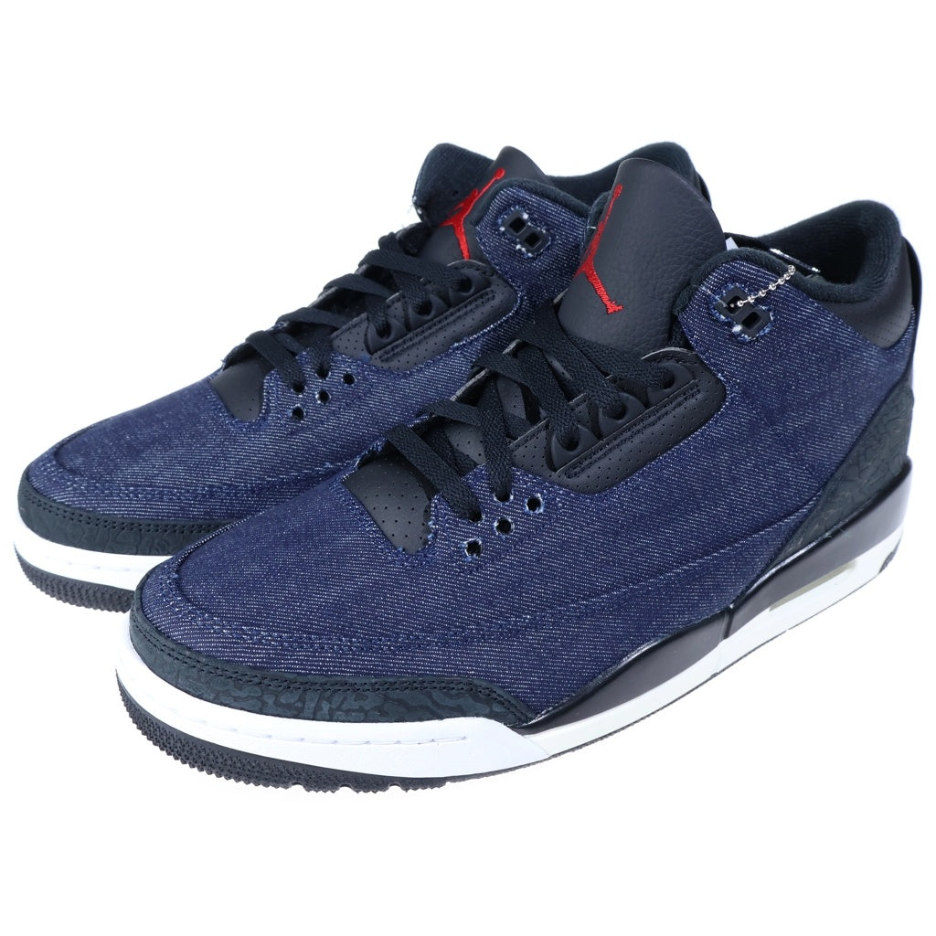 NIKE(ナイキ) ×LEVI'S AIR JORDAN 3 RETRO LSC INDIGO SP IH7959-400 リーバイス エアジョーダン3 ミッドカットスニーカー US11/29.0cm インディゴ
