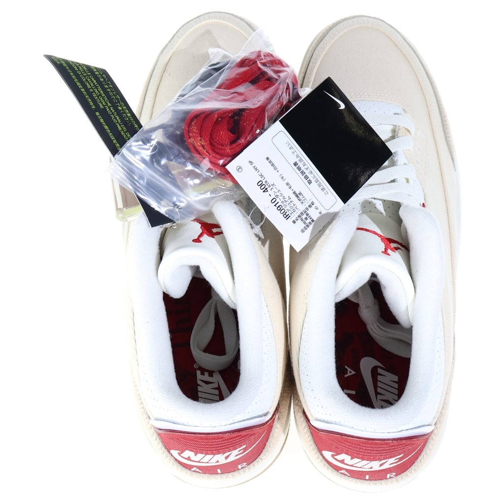 NIKE(ナイキ) ×LEVI'S AIR JORDAN 3 RETRO ECRU DENIM IR0910-400 リーバイス エアジョーダン3 エクリュデニム ミッドカットスニーカー US11/29.0cm クリーム