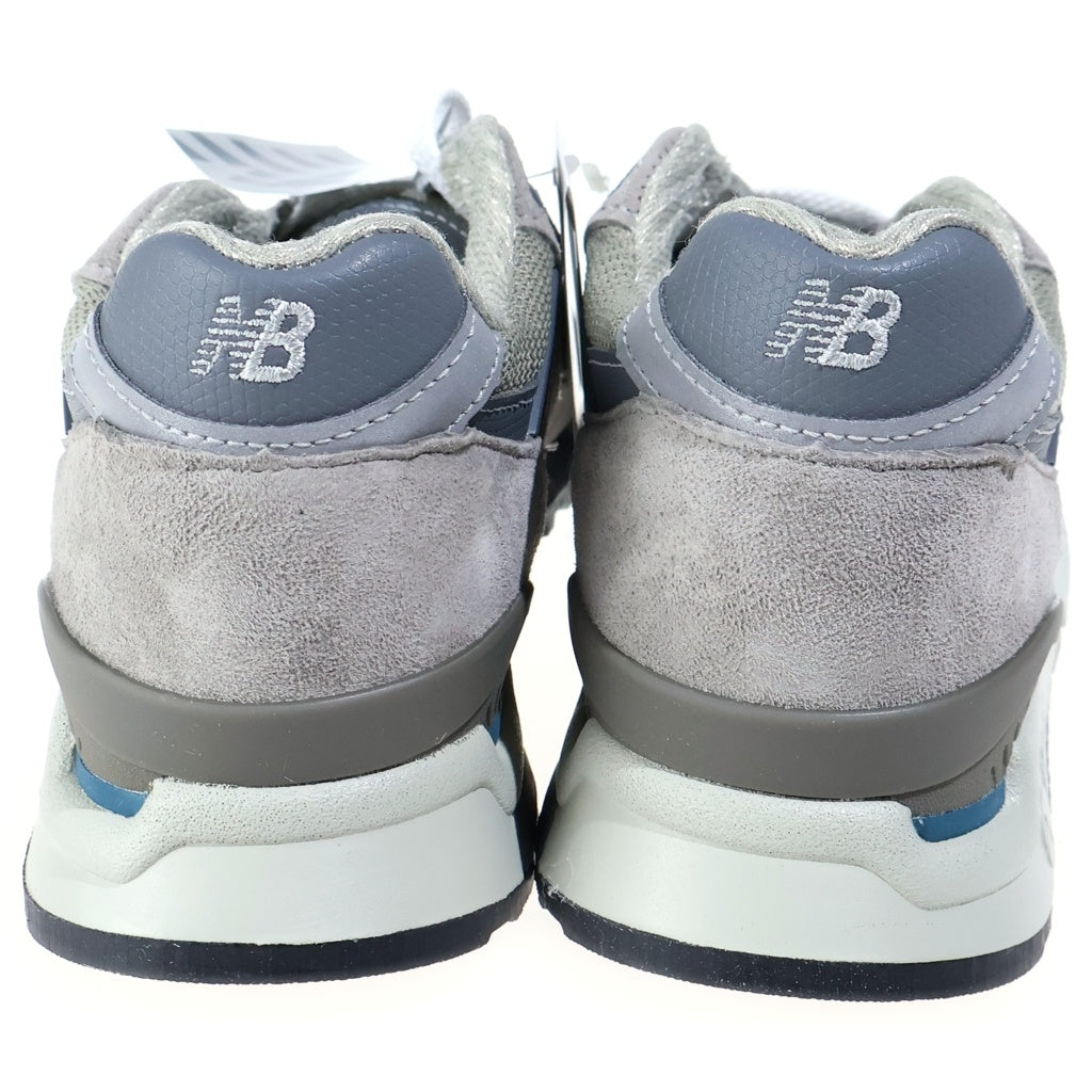 New Balance(ニューバランス) U998GR スエード ローカットスニーカー US8/26.0cm グレー