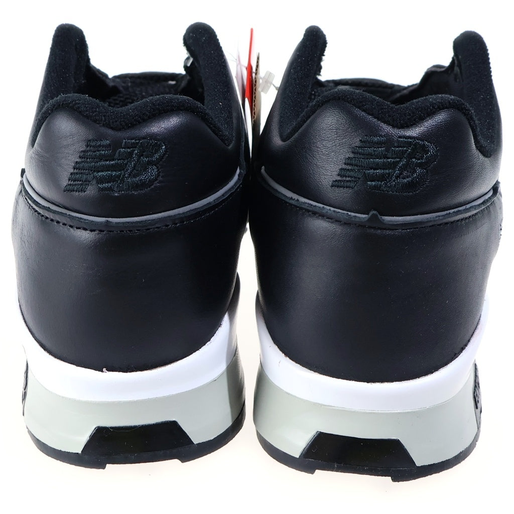 New Balance(ニューバランス) M1500BK レザー ローカットスニーカー US8.5/26.5cm ブラック