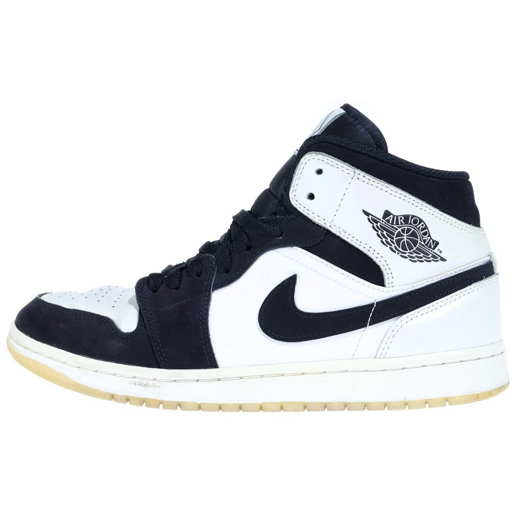 NIKE(ナイキ) Air Jordan 1 Mid Omega エアジョーダン1 ミッド オメガ ハイカットスニーカー DH6933-100 ホワイト/ブラック US10.5/28.5cm